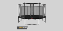 Load image into Gallery viewer, BERG Favorit Trampoline Regular - 14ft Black
