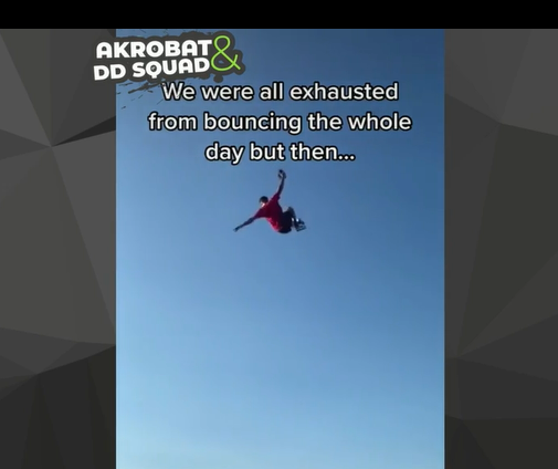 The Largest Akrobat Trampoline in the World