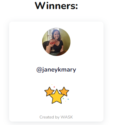 Congratulations - Jane Wins the BERG Buddy Blue on Instagram