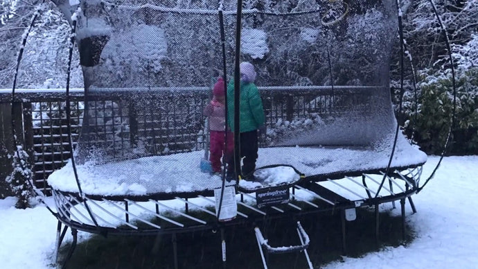 How To Store a Springfree Trampoline in the Winter