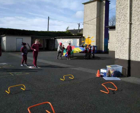 Bounce for Autism Comes to Taghmon National School, Mullingar
