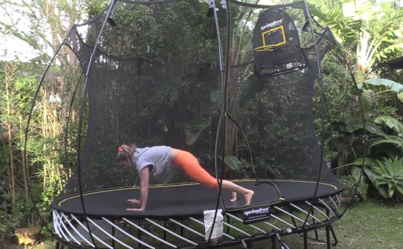 Trampoline to top lose weight