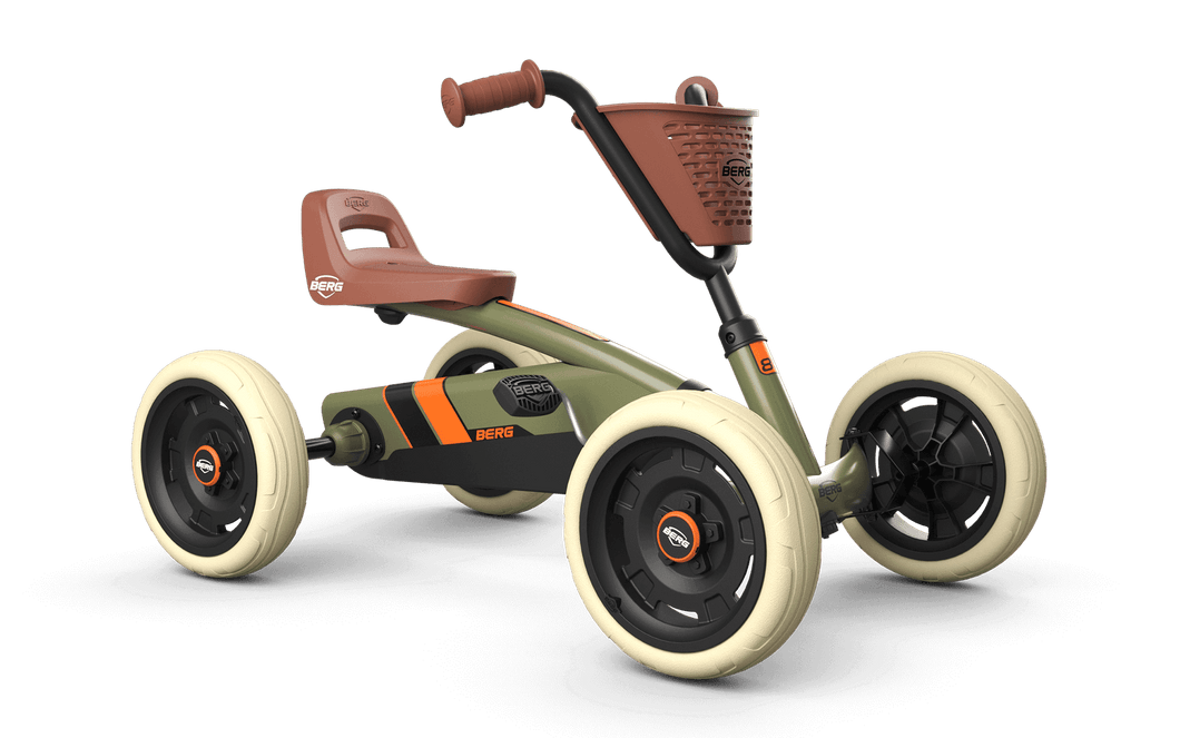 BERG Buzzy Retro Green Go Kart