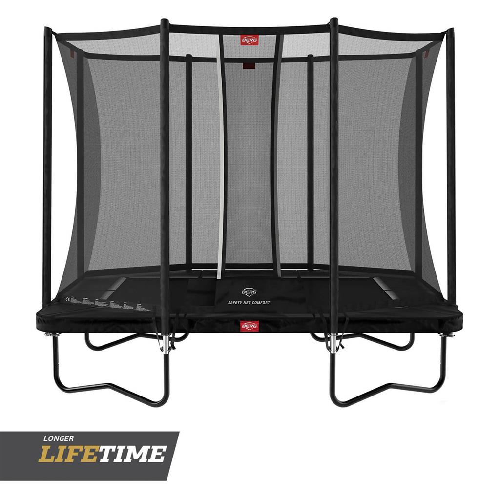 Berg Ultim Favorit Trampoline - Regular Small Garden Trampoline (9,2 x 6,2ft)