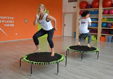 Load image into Gallery viewer, Akrobat Speed Bouncer Fitness Trampoline with Stability Bar/ Handle - 120cm
