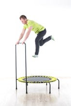 Load image into Gallery viewer, Akrobat Speed Bouncer Fitness Trampoline with Stability Bar/ Handle - 120cm
