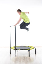 Load image into Gallery viewer, Akrobat Speed Bouncer Fitness Trampoline with Stability Bar/ Handle - 120cm
