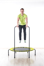 Load image into Gallery viewer, Akrobat Speed Bouncer Fitness Trampoline with Stability Bar/ Handle - 120cm
