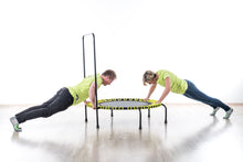 Load image into Gallery viewer, Akrobat Speed Bouncer Fitness Trampoline with Stability Bar/ Handle - 120cm

