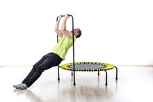 Load image into Gallery viewer, Akrobat Speed Bouncer Fitness Trampoline with Stability Bar/ Handle - 120cm
