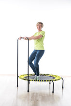Load image into Gallery viewer, Akrobat Speed Bouncer Fitness Trampoline with Stability Bar/ Handle - 120cm
