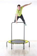 Load image into Gallery viewer, Akrobat Speed Bouncer Fitness Trampoline with Stability Bar/ Handle - 120cm
