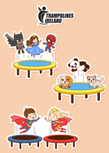 Load image into Gallery viewer, 3 Pack - Kids Trampoline Sticker Set (FREE Delivery)
