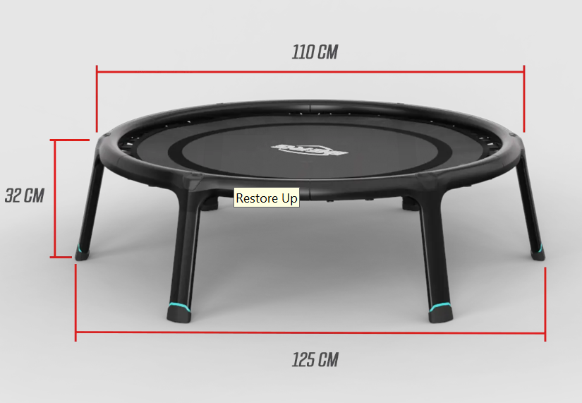 BERG fitness trampoline 110 rebounder UK — view 6