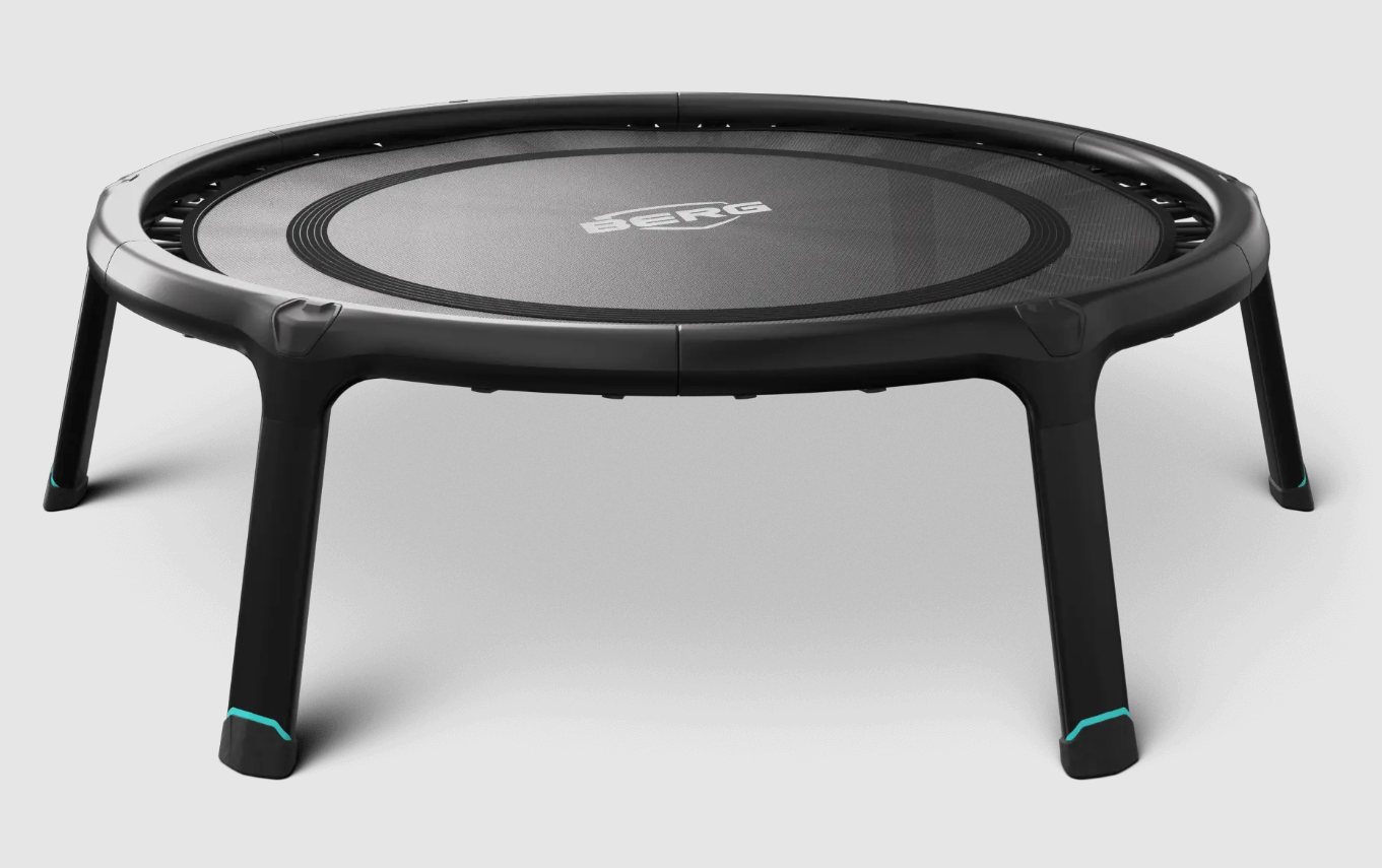 BERG Fitness Trampoline 110 rebounder Ireland – black 110 cm elastic-band mini trampoline