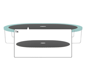 BERG Grand Favorit Jump Mat - 17x11ft OVAL