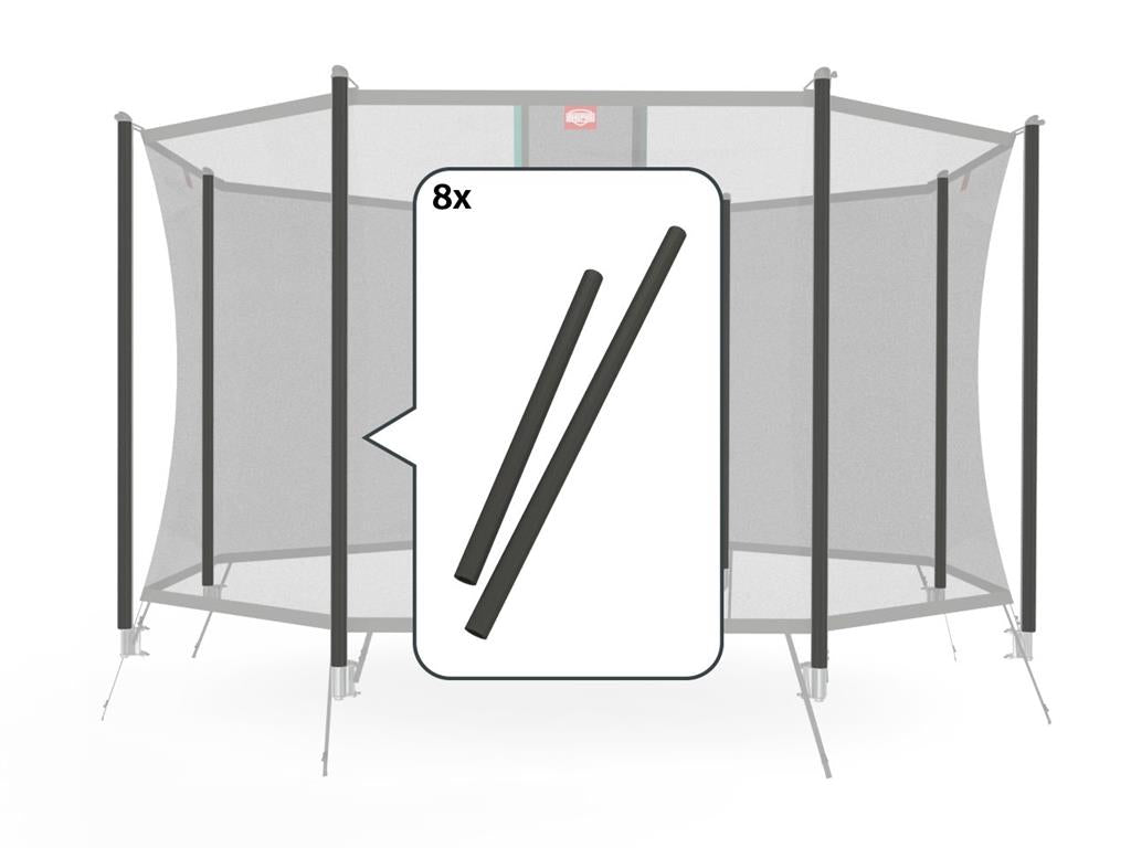 BERG Safety Net Poles - Foam Set