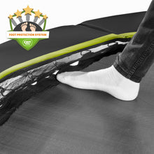 Load image into Gallery viewer, EXIT Silhouette Inground trampoline ø244cm/ 8ft with safety net - black
