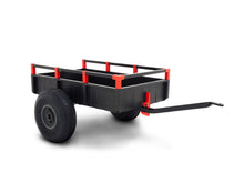 Load image into Gallery viewer, BERG Trailer XL - Steel, Tandem, Black (Trailers for BFR-XL Go Karts)
