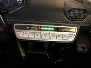 Lamborghini Hurucan 12v, music module, leather seat, rubber EVA tires (S308)