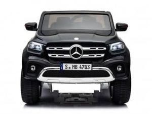 Mercedes X-CLASS, 4X4, 2 seater, 12v, music module, leather seat, rubber EVA tires (XMX606)