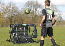 Load image into Gallery viewer, EXIT Kickback football rebounder 124x90cm
