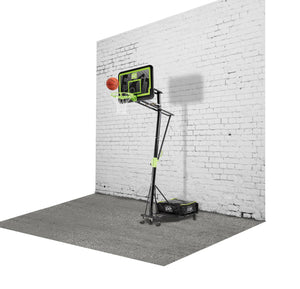 EXIT Galaxy portable basketball backboard on wheels - black edition