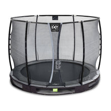 Load image into Gallery viewer, EXIT Elegant Premium ground trampoline ø305cm with Deluxe safety net
