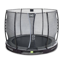 Load image into Gallery viewer, EXIT Elegant ground trampoline ø366cm with Economy safety net
