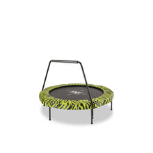 Load image into Gallery viewer, Exit Tiggy Junior Trampoline With Bar Ø140cm Black- Grey/Green
