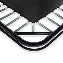 Load image into Gallery viewer, EXIT Dynamic ground level trampoline with Freezone safety tiles - black
