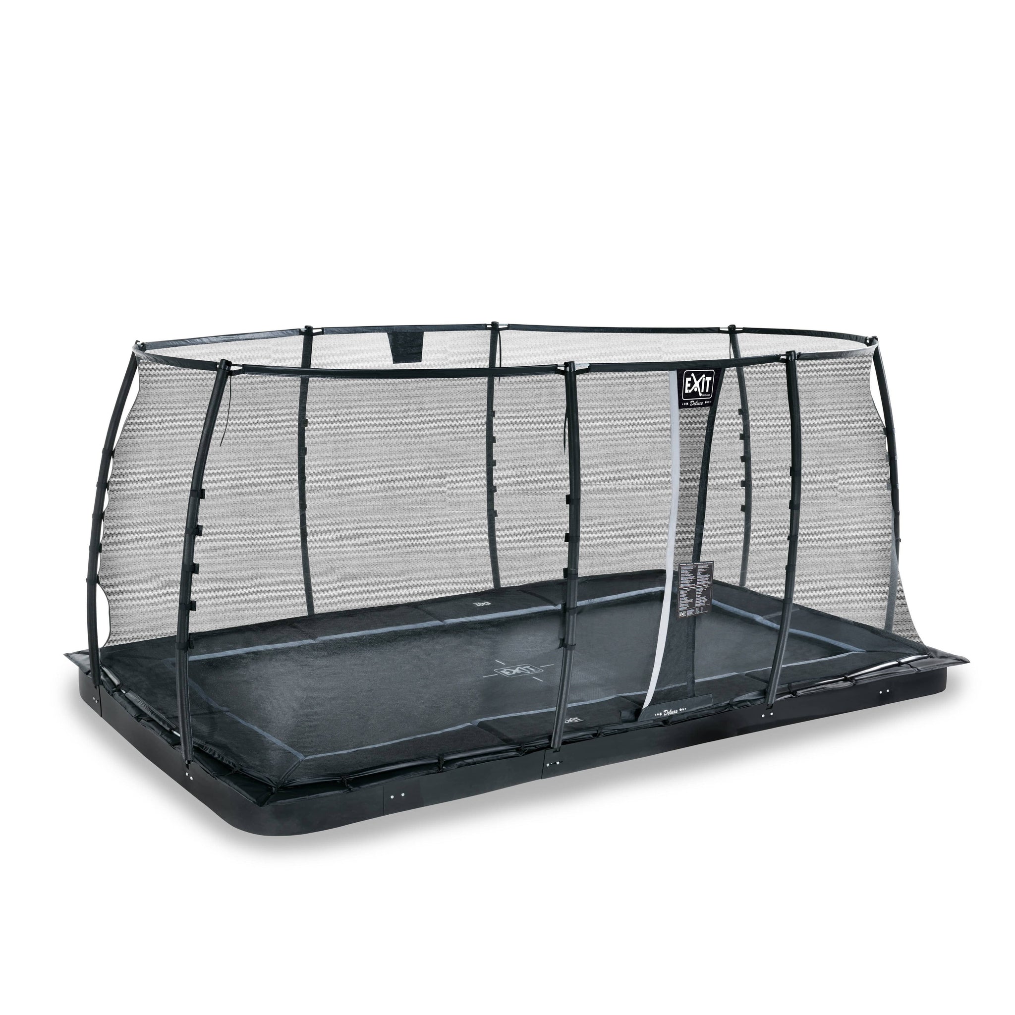 EXIT Dynamic level trampoline safety - black – Trampolines