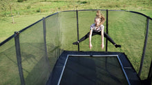 Load image into Gallery viewer, EXIT PeakPro trampoline 244x427cm, 275x458cm, 305x518cm - black
