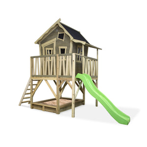 EXIT Crooky 550 wooden playhouse - grey-beige