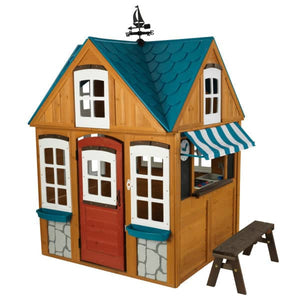 Seaside Cottage Outdoor Wooden Playhouse