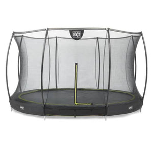 EXIT Silhouette Ground Trampoline with Safety Net