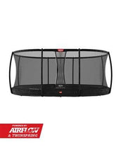 Load image into Gallery viewer, BERG Grand Champion Oval Trampoline 520 - 17x11ft Inground, Black
