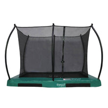 Load image into Gallery viewer, Etan Hi-Flyer Inground trampoline with enclosure 281 x 201 cm / 0965 green

