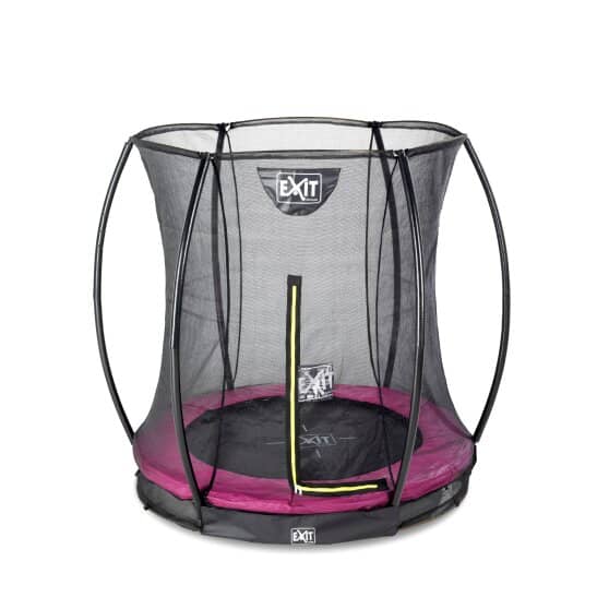 EXIT Silhouette ground trampoline ø183cm/ 6ft with safety net