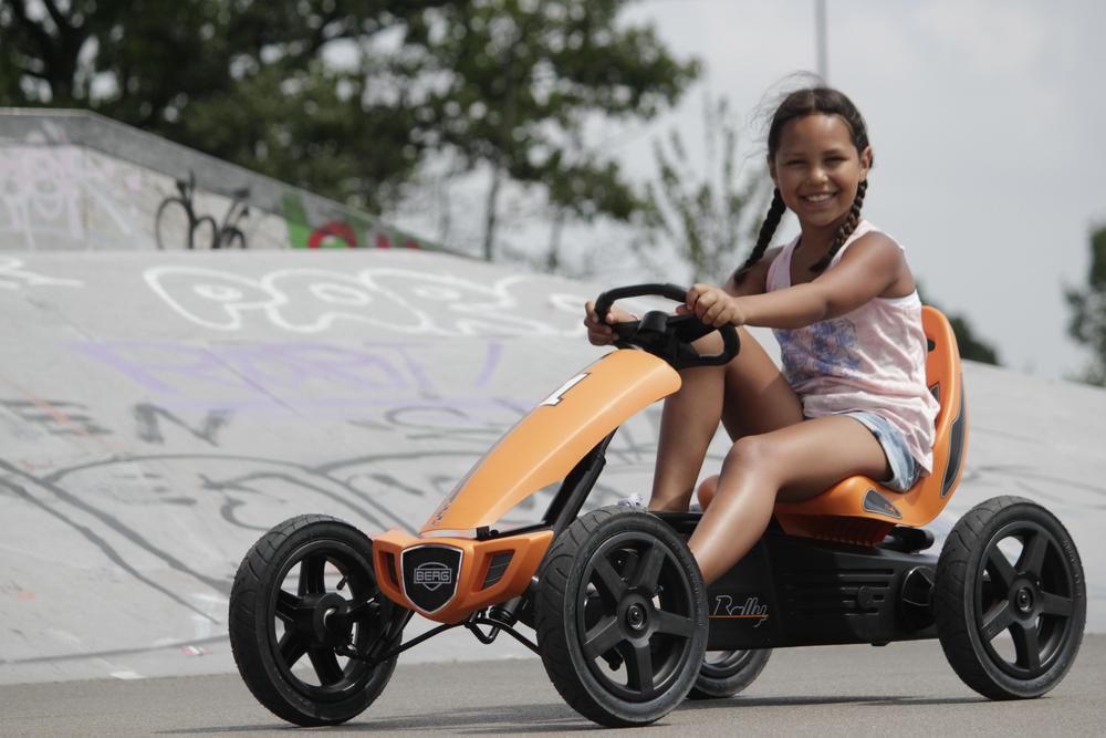 karting a pedale berg Berg Rally Orange Go Kart