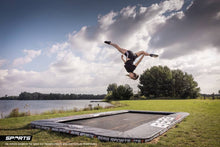 Load image into Gallery viewer, BERG Ultim Pro Bouncer FlatGround Trampolines 500 + Safety Net DLX XL
