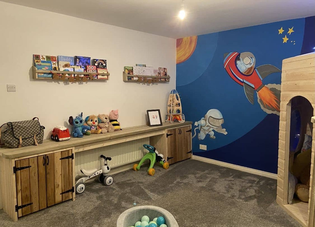 Worktop and Cupboards for Playroom